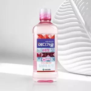 [보리보리/유한양행]유한덴탈 메디가글 750ml 순한맛 복숭아향 입냄새제거 구강케어