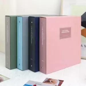 [룽스_66]바인더 접착식 대형 사진앨범 4x6포켓앨범