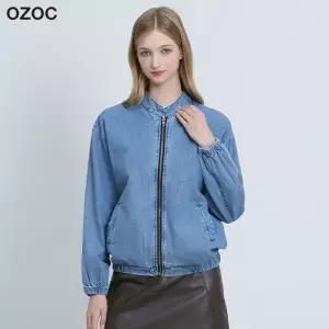 [오조크(OZOC)] 데님 노카라 자켓 (택가격 99000원)