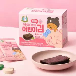 [모음] 어흥이와 꿈친구들 어린이김 순한김 (1.5gx10봉) x 3개