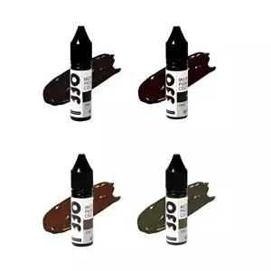 오프 라인 페더링눈썹 반영구색소 4종 수지 눈썹결-WF1358D
