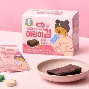 [신세계라이브쇼핑][모음] 어흥이와 꿈친구들 어린이김 순한김 (1.5gx10봉) x 3개