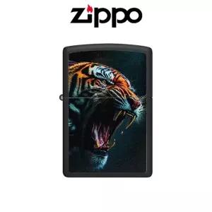 지포 ZIPPO 46241 Fierce Tiger / 블랙 매트 바디