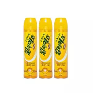 그린세이프 킬라에프 리모닌향 600ml-3개/파리 모기