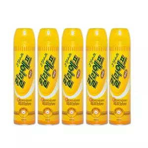 그린세이프 킬라에프 리모닌향 600ml-5개/파리 모기