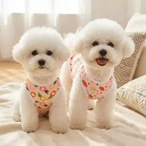 티셔츠 강아지 민소매 쿨링 여름 애견 의류 고양이 반려동물 옷