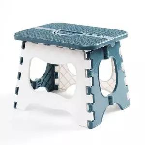 아무 접이식 의자 24x18.5cm 블루그린 간편 목욕탕