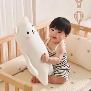 린넨엔어너더 블랑 듀라론 냉감 아기 애착인형 곰 유아 쿠션