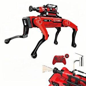 LinkBest AI 로봇 강아지 음성 리모컨이 장착된 STEM 교육용 프로그래머블 인터랙티브 놀이를 위한 실물과 같은 행동 기계식 팔 어린이용