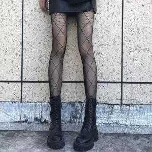유니크 체크스타킹 명품 무늬 아가일 비치는검스 롱다리 다이아몬드 격자 날씬 허벅지 종아리