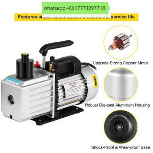 진공 펌프 1HP 2단 HVAC 로터리 베인 가스 제거 처리 에어컨 자동 냉매
