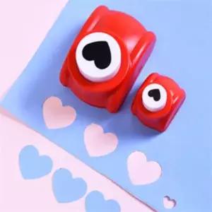 ( )미니 하트 펀칭기 펀칭도구 DIY 모양펀칭기