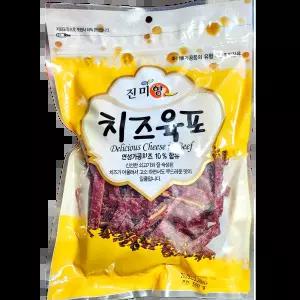 치즈육포 진미향 세절 500g 가정용 중식당 감칠맛 포장용 명절용