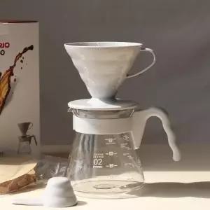 하리오 V60 핸드드립세트 VCSD-02-PGR 페일 추출도구
