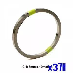 [셀러에이드]니켈 배터리 용접기 테이프 스폿 용접 스틸 0.1x8mm x 10meters