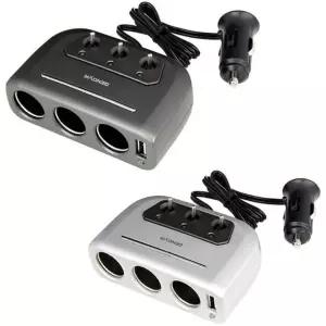 제노바 위아 스위치 3구 USB 소켓 차량용충전기 소캣