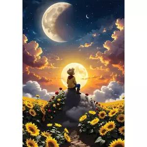 어린왕자 해바라기 들판 미니 직소퍼즐 500피스