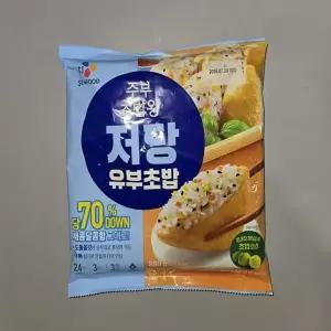 CJ 주부초밥왕 저당 유부초밥 280g 냉장