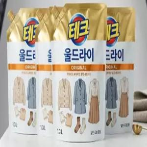 테크 울드라이 리필 1.3L 4개