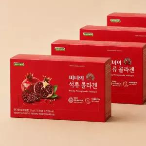 로지나 미녀의 석류콜라겐 25g 25포 4개