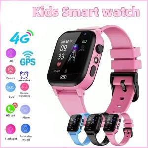 4G 스마트워치 SOS GPS 위치추적 심카드 통화 기능 아동용 카메라 방수 남아 선물 안드로이드용 신제품