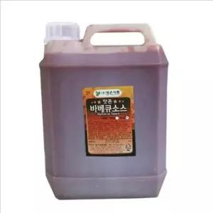 토마토 맛죤 바베큐 소스 캠핑 순한 바베큐 소스 업소용 5kg