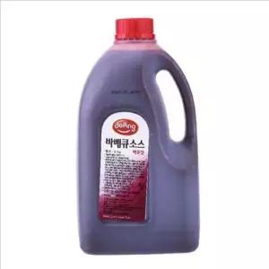 대용량 델링 바베큐 소스 매콤 매운 바베큐 소스 3.7kg 스테이크