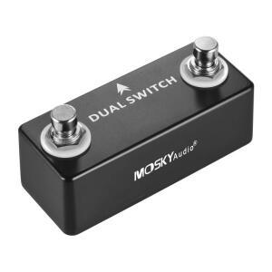 OSKYAudio 듀얼 스위치 더블 로터리 페달 풋 풀 메탈 쉘 악기 액세서리