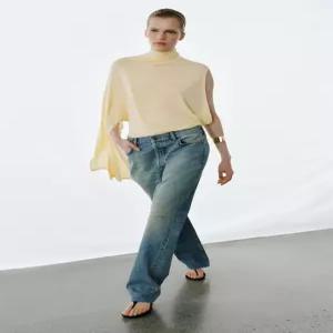 ZARA JEANS ZW SLIM TIRO MEDIO - 미디움 블루 6840/065/427