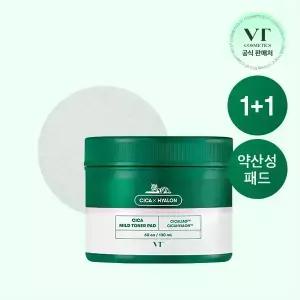 (2개세트)VT 시카 마일드 토너 패드 60매