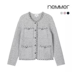 [상시가 299,000원] 26SS 헤리티지 캐시미어울 니트 자켓