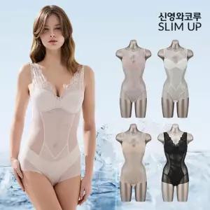 신영와코루 26썸머 최신상 라이크라 시스루 올인원 바디수트 4종