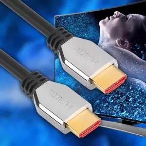 NETmate HDMI 2.1 Metallic 케이블 1m메탈케이블 모니터케이블 영상케이블 컴퓨터