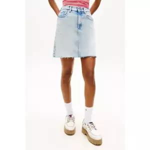 (백화점상품)타미진스 여성 맘 데님 스커트 T32G1NFS62TWT1 TOMMY JEANS154113