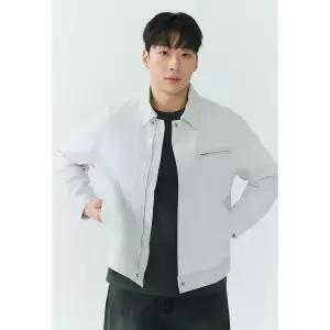 (백화점상품)잠뱅이 남) 난스판 크림 블루종 남성 데님 자켓 DJ-CR AQ1DDJ102152981