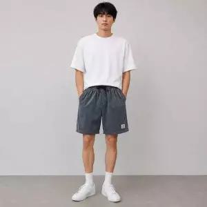 남성 5컬러 여름 베이직 허리밴딩 코듀로이 숏팬츠