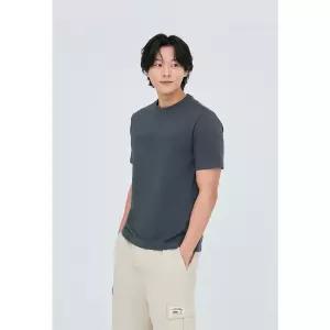 잠뱅이 남 분또 엠보프린트 남성 스탠다드핏 반팔 티셔츠 AP2WTS307 3450347