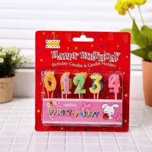 [RIZPICK]생일초 케이크 케이크초 기념일 파티 숫자 생일 파티초 곰돌이초
