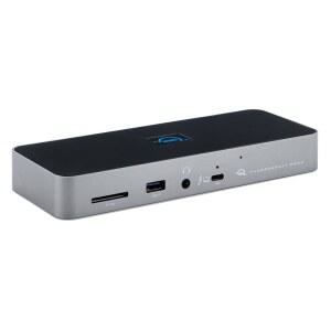 OWC 11포트 썬더볼트 도크, 96W 충전, 4개, 디스플레이 4 M1 TB3 및 3개, PC 포트 SD, 또는 듀얼 /M2 USB-C USB 5K 싱글 디스플레이, 호환 장치 TB 맥, 8K GBE,