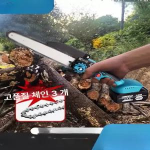 포시즌스토어 엔진톱 목공 충전식전기톱 티찹플런지쏘