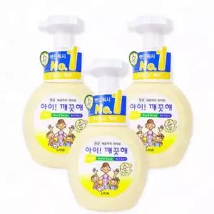 유아핸드워시 250ml 3개 아이깨끗해 유아 용기 파우더향 손세정제 거품비누