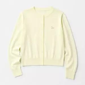 메종키츠네 BABY FOX PATCH REGULAR CARDIGAN MW00507KT1036-P726) 베이비 폭스 패치 레귤러 가디건)