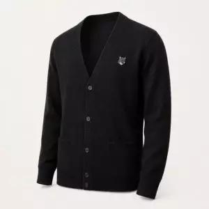 메종키츠네 BOLD FOX HEAD PATCH CARDIGAN NM00506KT1006-P199) 볼드 폭스 헤드 패치 가디건)