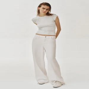 ZARA 페이크 더블 숏 슬리브 티셔츠 - 그레이 3641/157/803