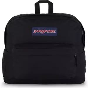 JanSport 쟌스포츠 수퍼브레이크 플러스 백팩 with 패딩 15인치 노트북 슬리브 and Integrated Bottle 포켓