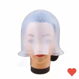 헤어소품 부분 실리콘 헤어캡 탈색 모자 셀프 염색 미용