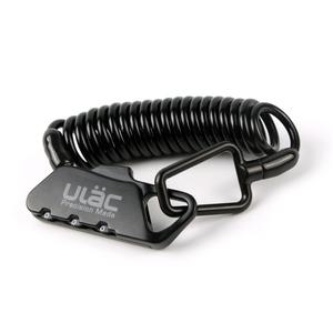 ULAC 3번호키/카라비너 케이블 락 자전거 잠금장치 번호키 자물쇠/Ø4x1200mm/Karabiner steel Cable Lock