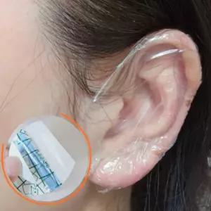 30p 성인 귀방수 테이프 비닐 귀에 물안들어가게 보호 투명 커버 샤워 목욕 머리감을때 물놀이 패치