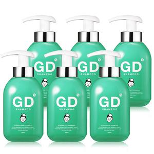 TS 지디샴푸 400g X 6개 GD 사춘기정수리 냄새 청소년샴푸 두피케어 청소년 비듬