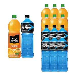 미닛메이드 프루티 오렌지 1.5L 6개+파워에이드 1.5L 6개